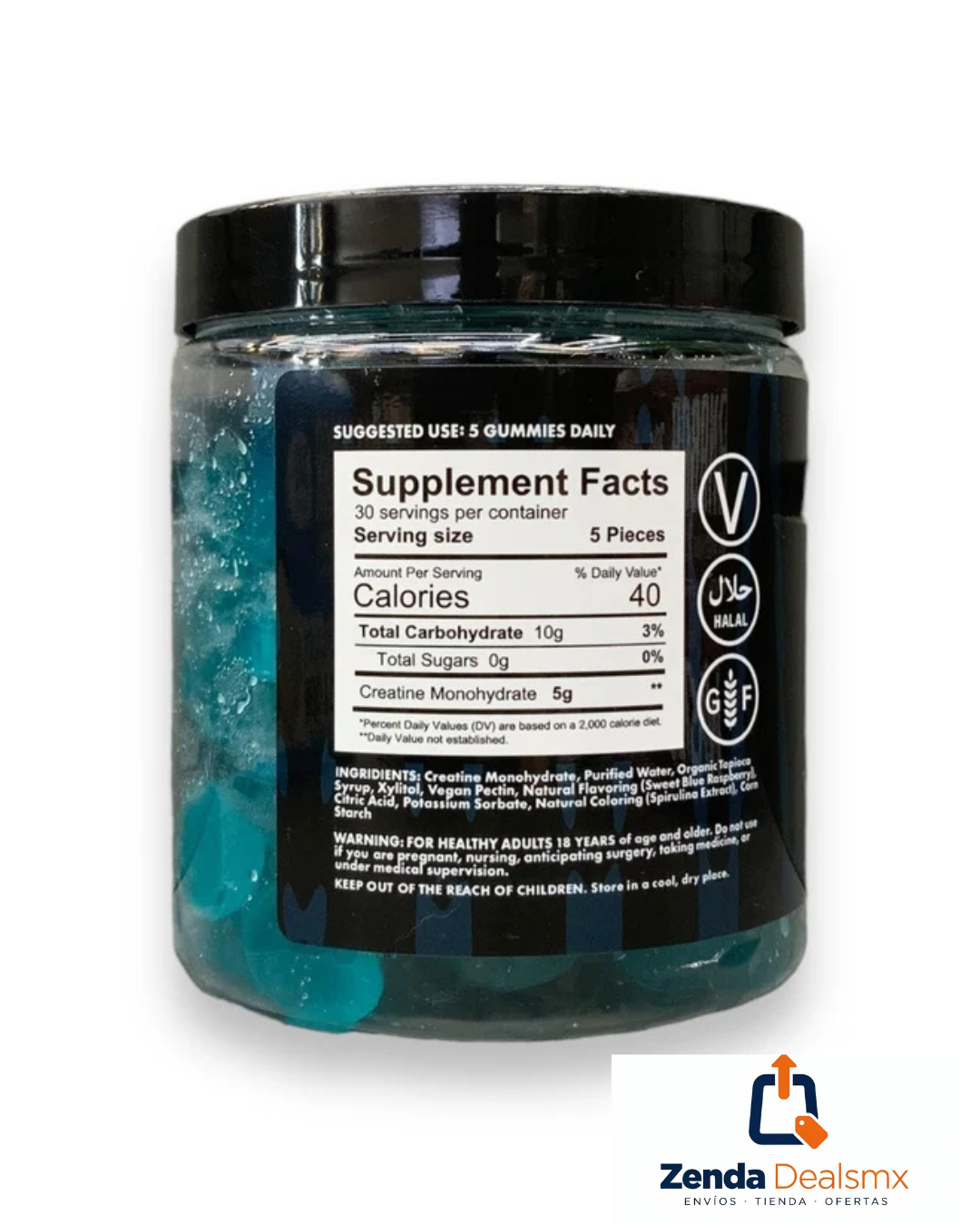 BEAST BITES Gomitas con infusión de creatina