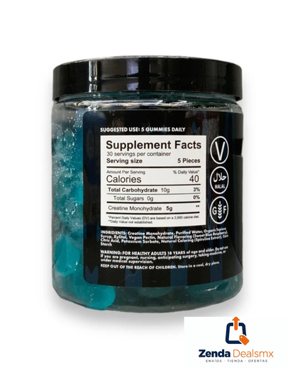 BEAST BITES Gomitas con infusión de creatina